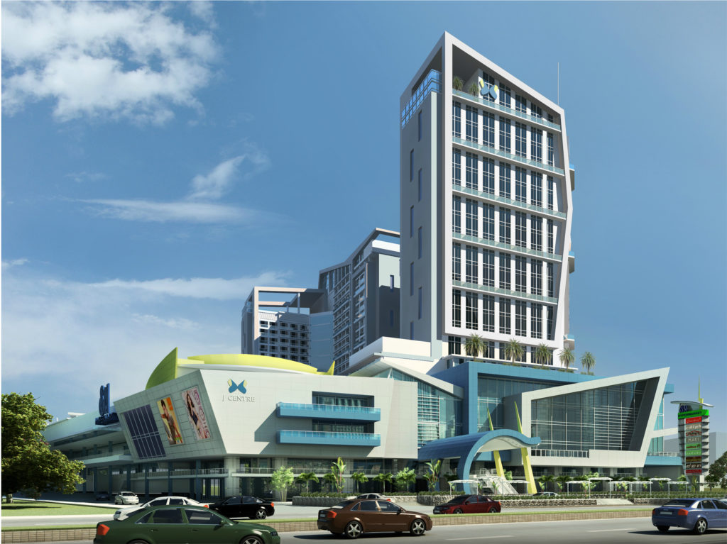J Centre Mall completed construction project